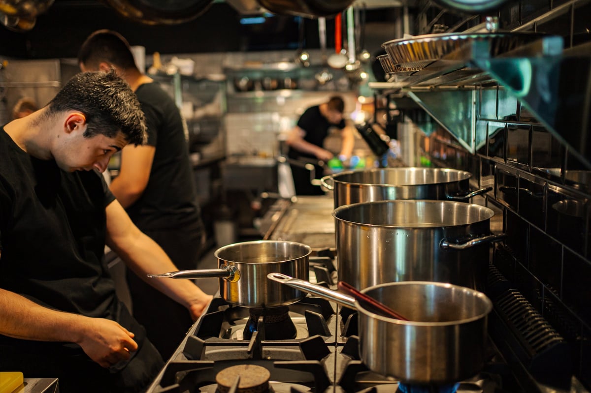 Equipo de cocina comercial de acero inoxidable para food truck